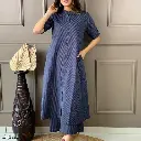 Beautiful Katha fabric kurti with Pant